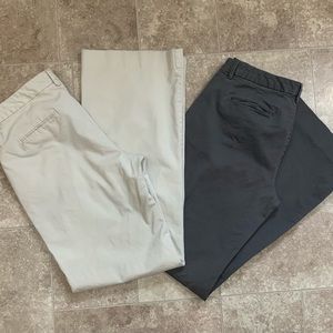 Gap Perfect Khakis - Two Pair Lot - Tall